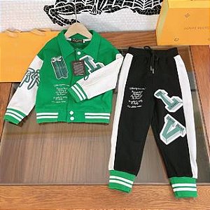 Conjunto Infantil Masculino Louis Vuitton