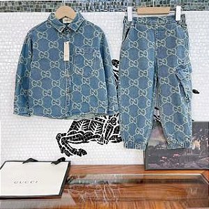 Conjunto Infantil Feminino Gucci