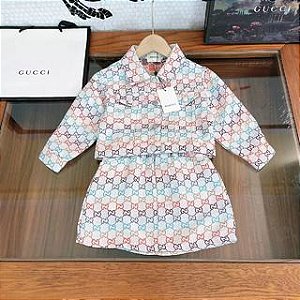 Conjunto Infantil Feminino Gucci