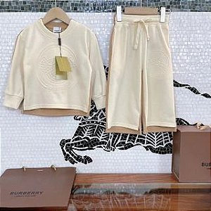 Conjunto Infantil Feminino Burberry