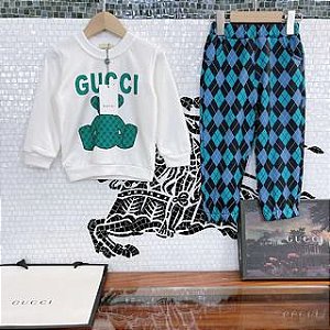 Conjunto Infantil Masculino Gucci