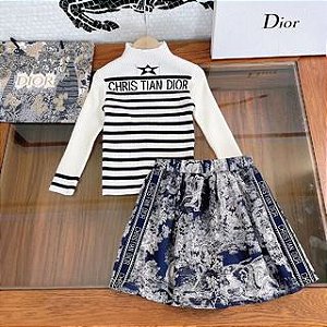 Conjunto Infantil Feminino Dior