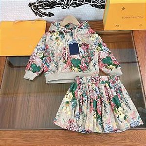 Conjunto Infantil Feminino Louis Vuitton