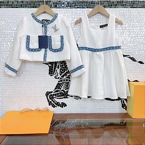 Conjunto Infantil Feminino Louis Vuitton