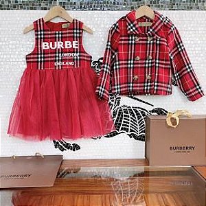 Conjunto Infantil Feminino Burberry