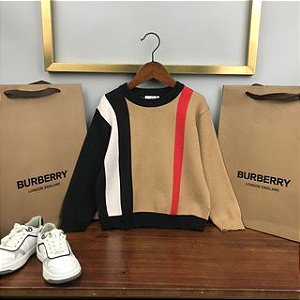Blusa Infantil Masculino Burberry