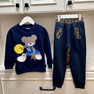 Conjunto Infantil Masculino Fendi