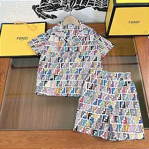 Conjunto Infantil Masculino Fendi