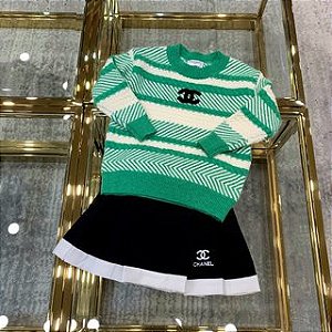 Conjunto Infantil Feminino Chanel