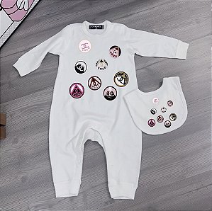 Macacão Infantil Chanel