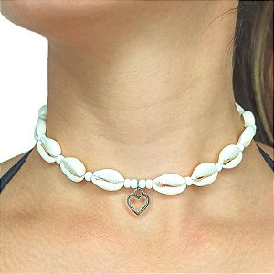 Colar Choker Oxalá Branco