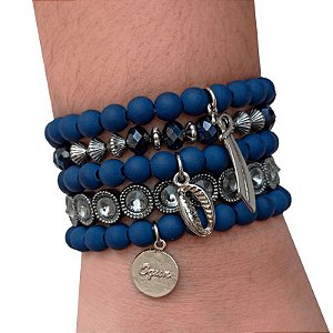 Pulseira Super Mix Ogum Azul