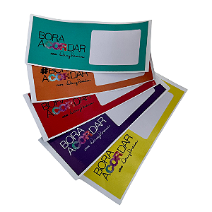 Pack de 5 Adesivos de “Água Intencionada” – Um Ritual Bora Acordar