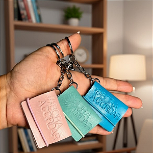 Chaveiro Motivacional com Frases Positivas Inspiração Diária