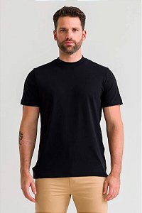 Camiseta Interlock Gola Alta