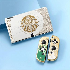 Joy con e doc semi novos edição zelda semi novo
