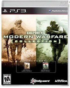call of duty modern warfare a coleção ps3 semi novo