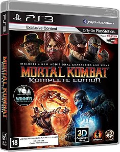 Mortal Kombat Komplete Edition PS3 semi novo