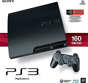 Playstation 3 slim tunado semi-novo