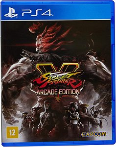 Street Fighter V Arcade Edition semi novo