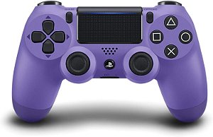 Dualshock 4 Roxo Elétrico semi novo
