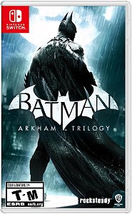Batman Arkham Trilogy nintendo switch semi novo
