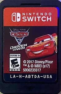 Cars 3 Driven To Win Nintendo Switch semi novo