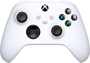 Controle Xbox series robot white semi novo