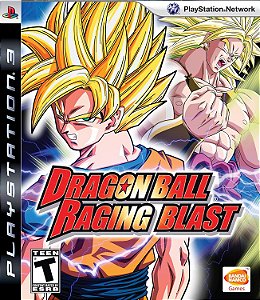 Dragon Ball Raging Blast PS3 semi novo