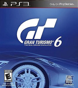 gran turismo 6 ps3 semi-novo