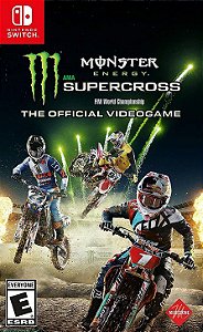 Monster Energy Supercross Nintendo Switch semi novo (somente cartucho)