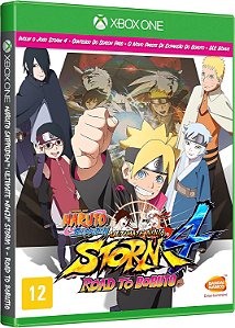 Naruto Shippuden Ultimate Ninja xbox one semi novo