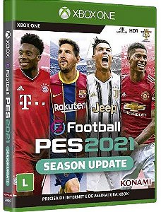 pes 21 xbox one semi novo