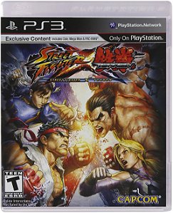 Street Fighter X Tekken Ps3 semi novo