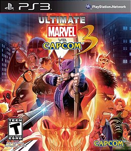 ultimate marvel vs. capcom 3 ps3 semi novo