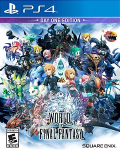 World of Final Fantasy edição de lançamento semi novo