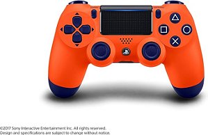 dualshock 4 Laranja Sunset semi novo