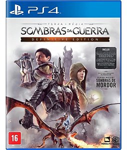 Sombras da guerra definitive edition ps4