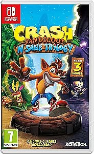 Crash Bandicoot Trilogy Nintendo Switch semi novo (somente cartucho)