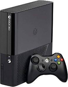 Xbox 360 Super Slim desbloqueado semi novo