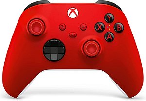 Controle Xbox Pulse Red semi nova