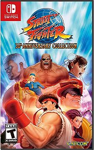 Street Fighter 30th Anniversary Collection Nintendo Switch semi novo
