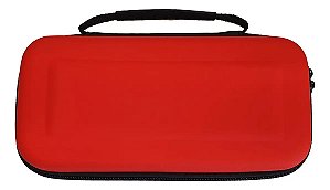 Case nintendo switch vermelha semi nova