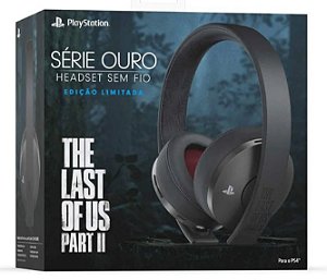 Headset sem fio Série Ouro Edição Limitada The Last of Us Part II