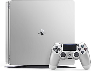 Playstation 4 Slim 1tb Prata semi novo