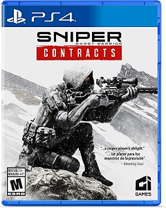 Sniper ghost warrior contracts semi novo ps4