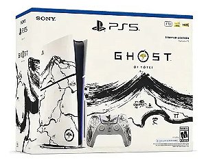 Playstation 5 slim edição ghost of yotei limitada black 1TB