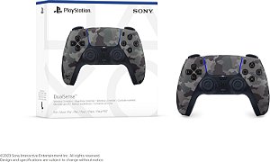 Dualsense gray camouflage semi nova