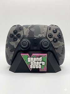 Suporte preto gta 6 dualsense