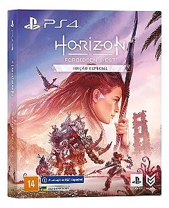 Horizon forbidden west edição especial steelbook semi novo ps4